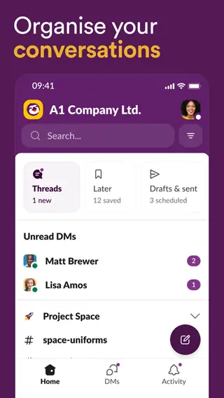 Slack publisher screenshot 2