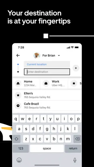 Uber publisher screenshot 3