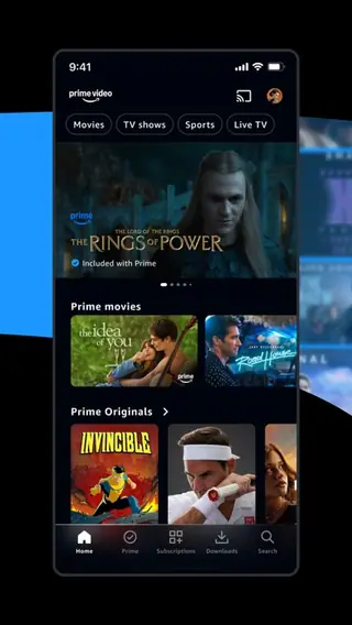 Amazon Prime Video publisher screenshot 1