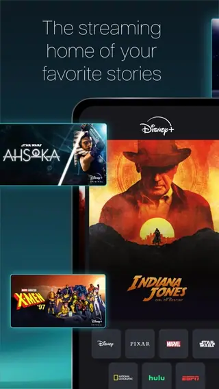 Disney+ publisher screenshot 1