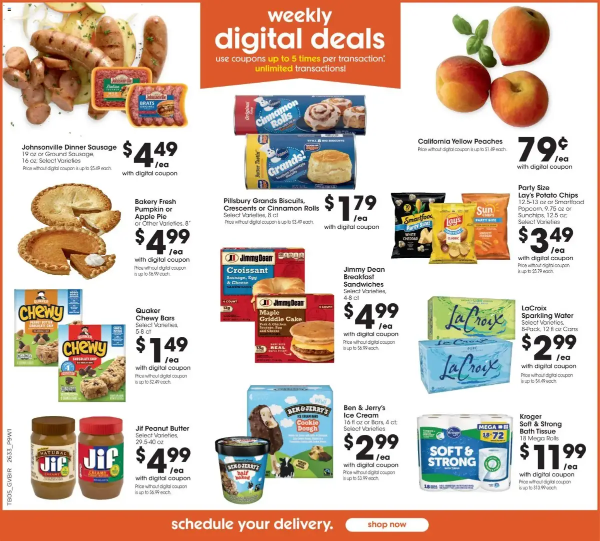 Kroger Ad, page 2 of 4, valid 09/16/2026 - 09/22/2026