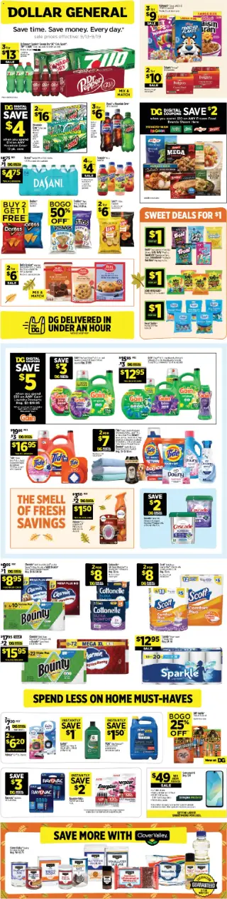 Dollar General Weekly Ad preview, valid 09/13/2026 - 09/19/2026