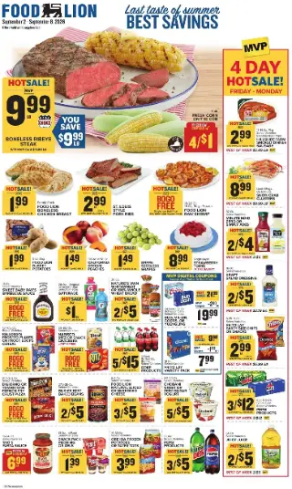 Food Lion Weekly Ad preview, valid 09/02/2026 - 09/08/2026