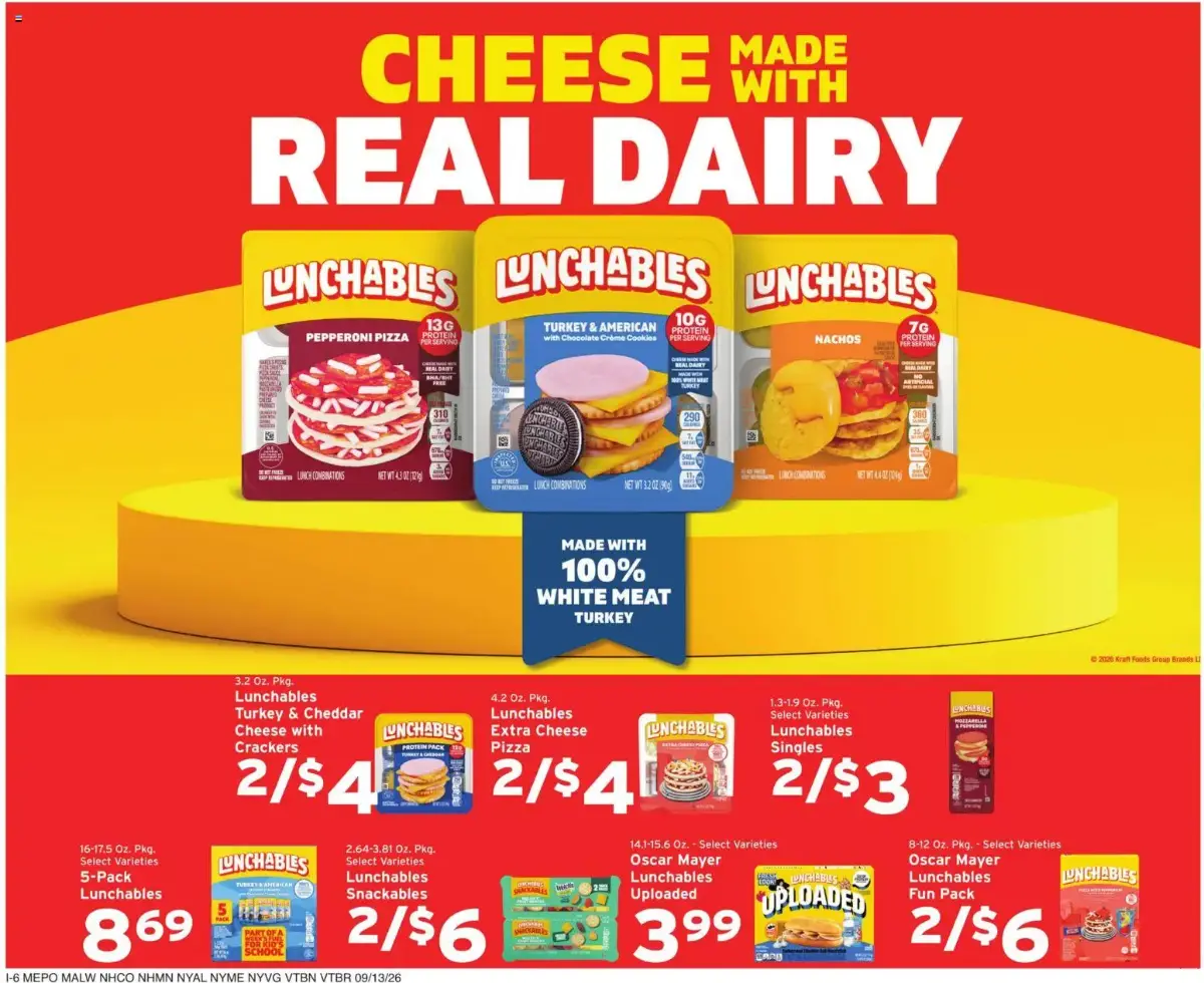 Hannaford Weekly Ad, page 14 of 16, valid 09/13/2026 - 09/19/2026
