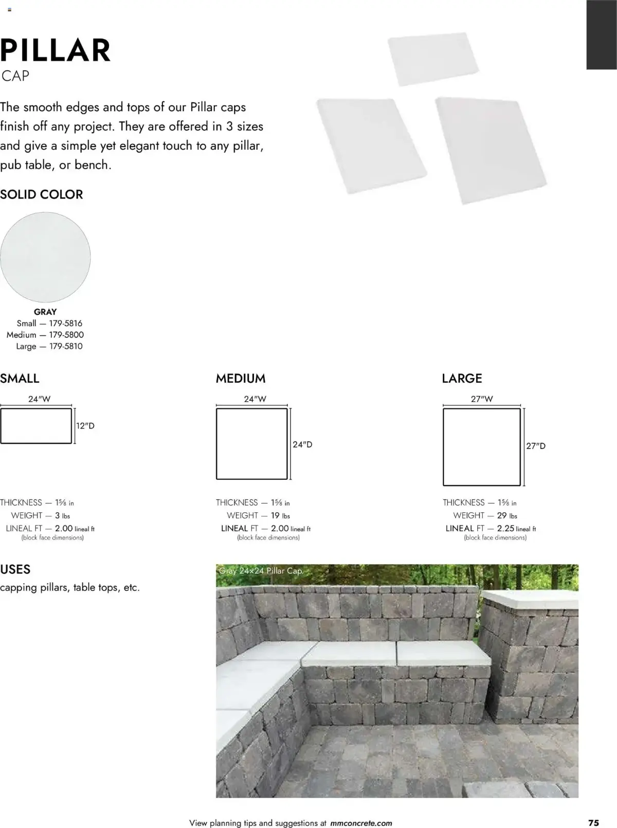 Menards Landscape Catalog, page 75 of 100, valid 04/02/2026 - 12/31/2026
