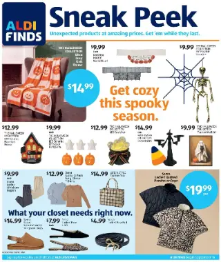 Aldi In Store Ad preview, valid 09/16/2026 - 09/22/2026