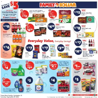 Family Dollar Weekly Ad preview, valid 09/13/2026 - 09/19/2026