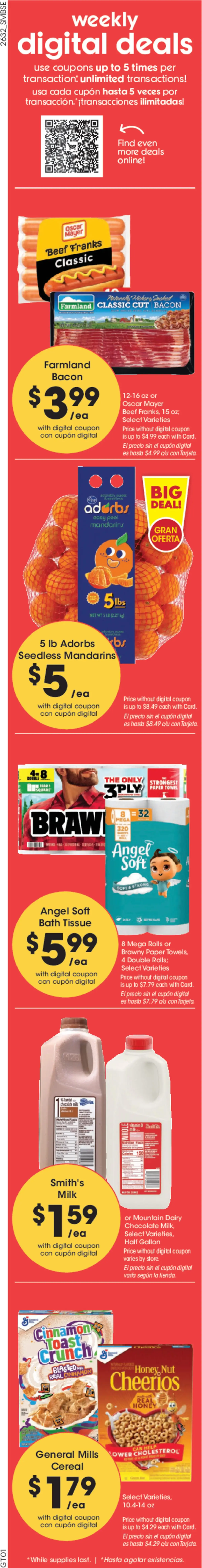 Smith's Weekly Ad, page 3 of 13, valid 09/09/2026 - 09/15/2026 — Holy Pip, Drink Ade, Black Tea, Baby Ray's