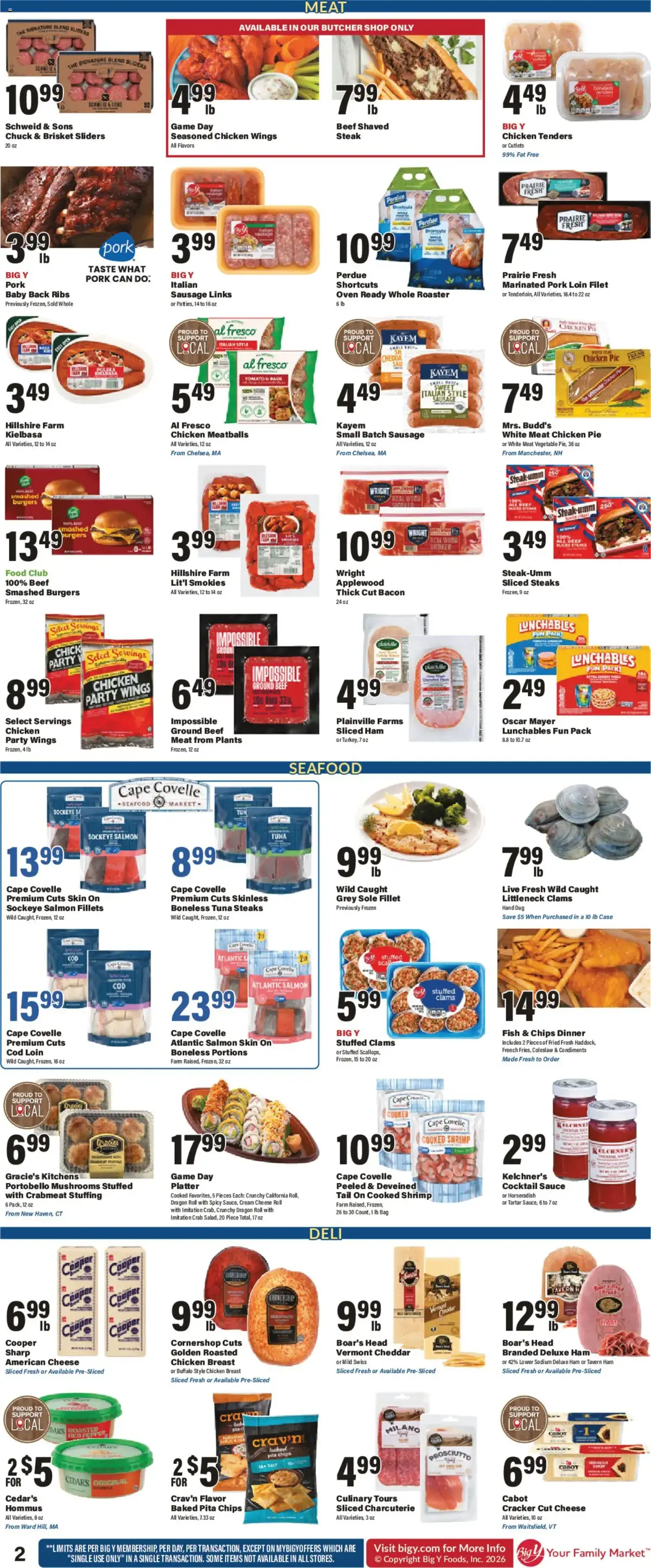 Big Y Weekly Ad, page 7 of 14, valid 09/10/2026 - 09/16/2026