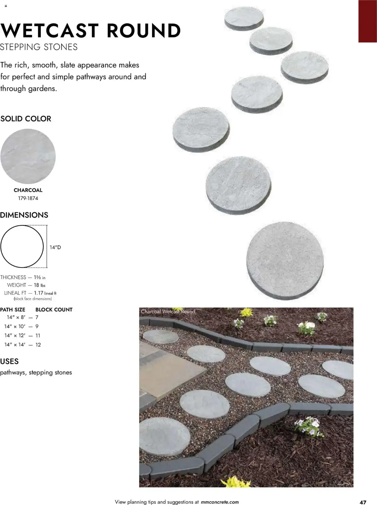 Menards Landscape Catalog, page 47 of 100, valid 04/02/2026 - 12/31/2026