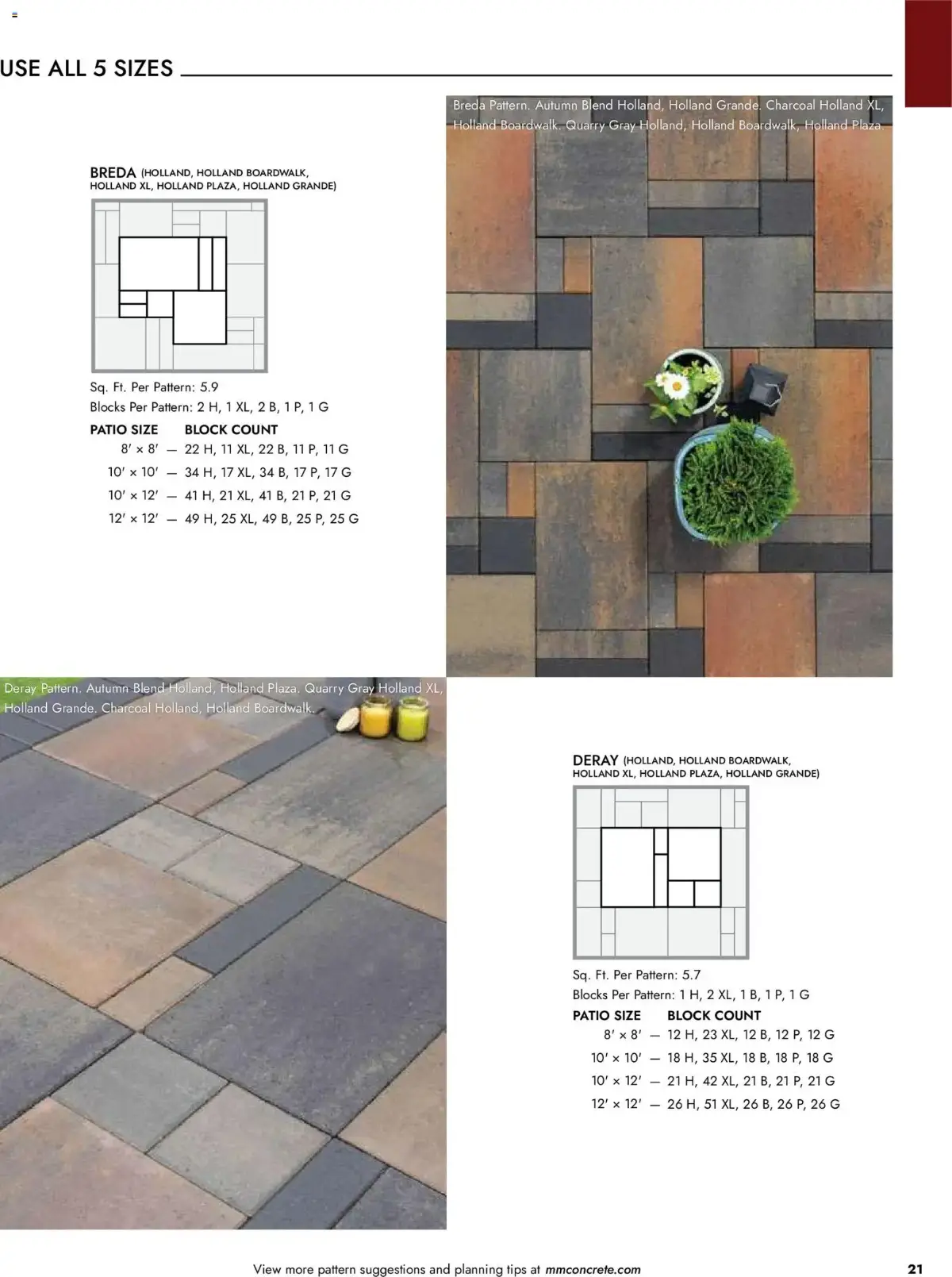 Menards Landscape Catalog, page 21 of 100, valid 04/02/2026 - 12/31/2026