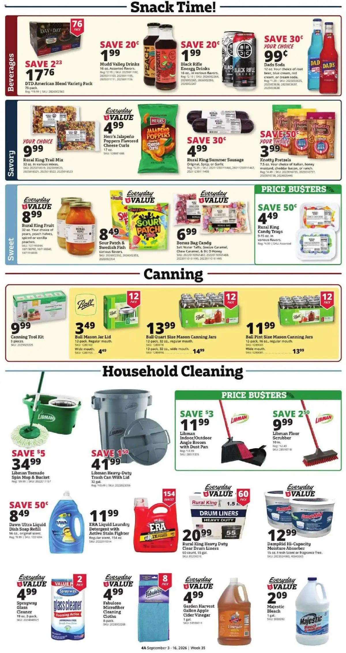 Rural King Weekly Ad, page 6 of 12, valid 09/03/2026 - 09/16/2026
