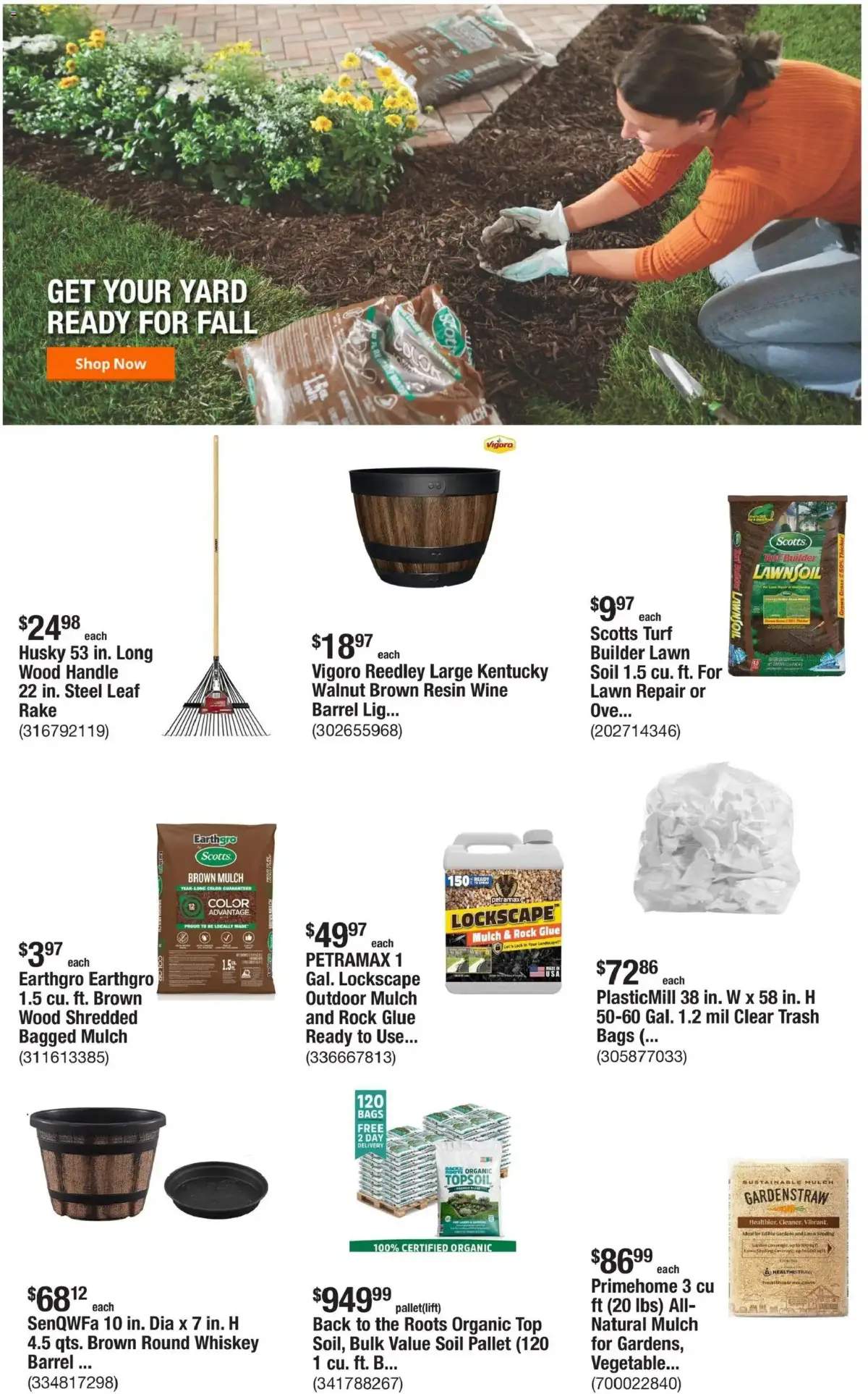Home Depot Weekly Ad, page 4 of 10, valid 09/10/2026 - 09/17/2026