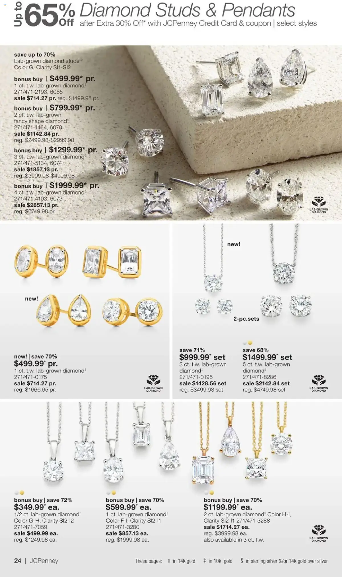 JCPenney Jewelry Sale, page 23 of 54, valid 09/03/2026 - 09/20/2026