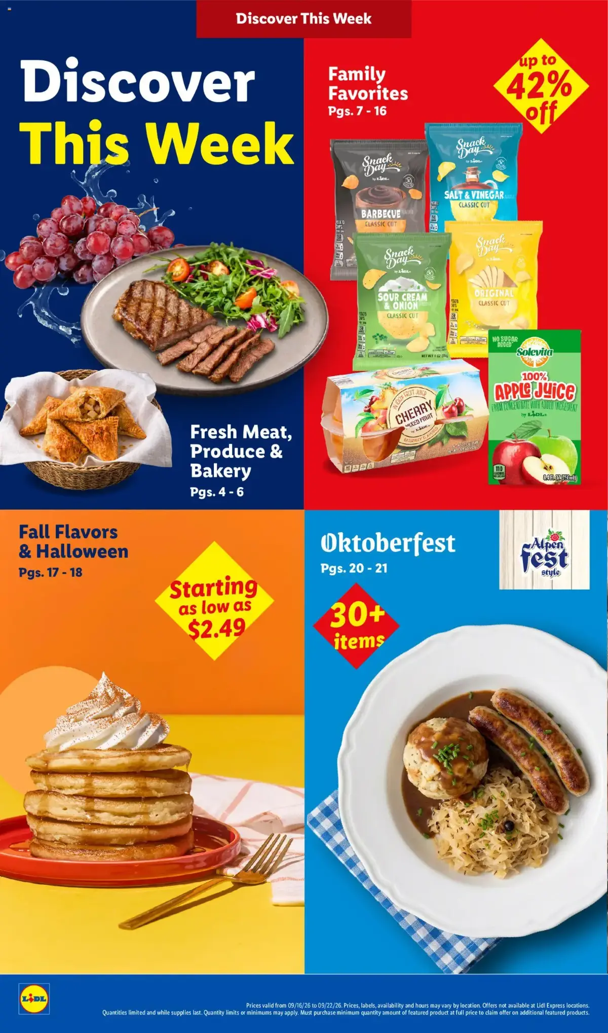 Lidl Weekly Ad, page 2 of 34, valid 09/16/2026 - 09/22/2026