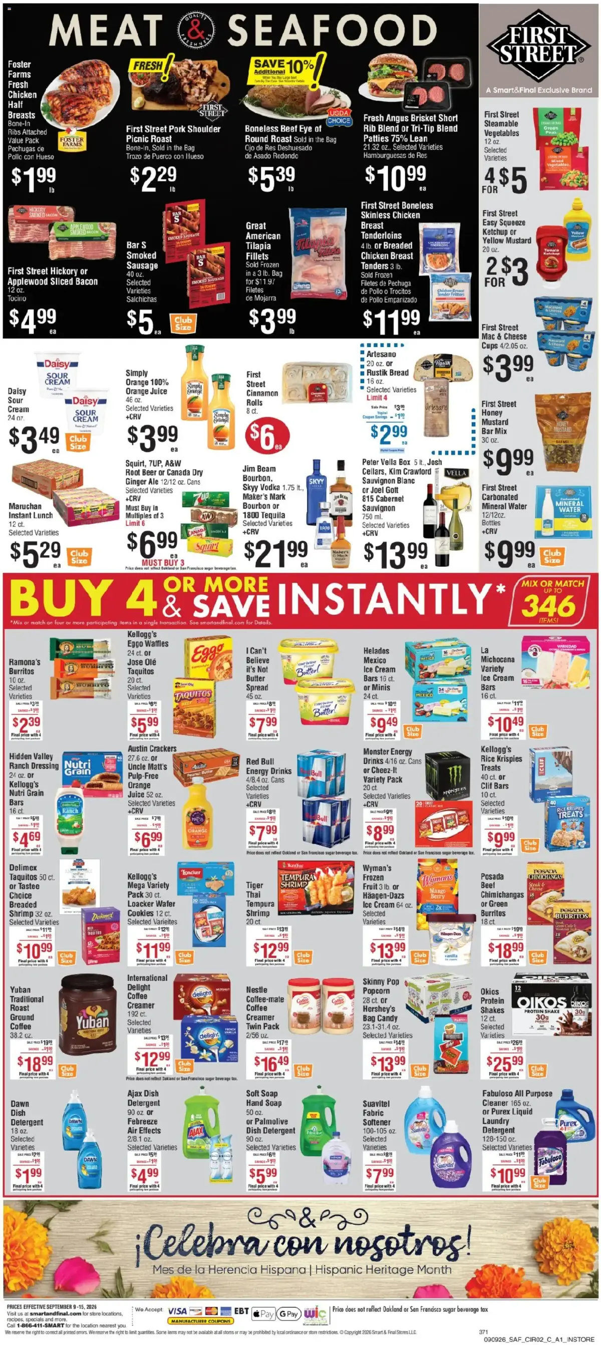 Smart &amp; Final Weekly Ad, page 3 of 3, valid 09/09/2026 - 09/15/2026