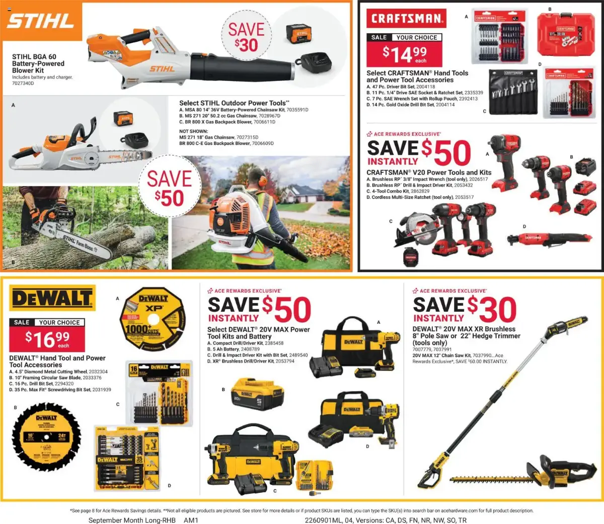 ACE Hardware Weekly Ad, page 4 of 8, valid 09/01/2026 - 09/30/2026