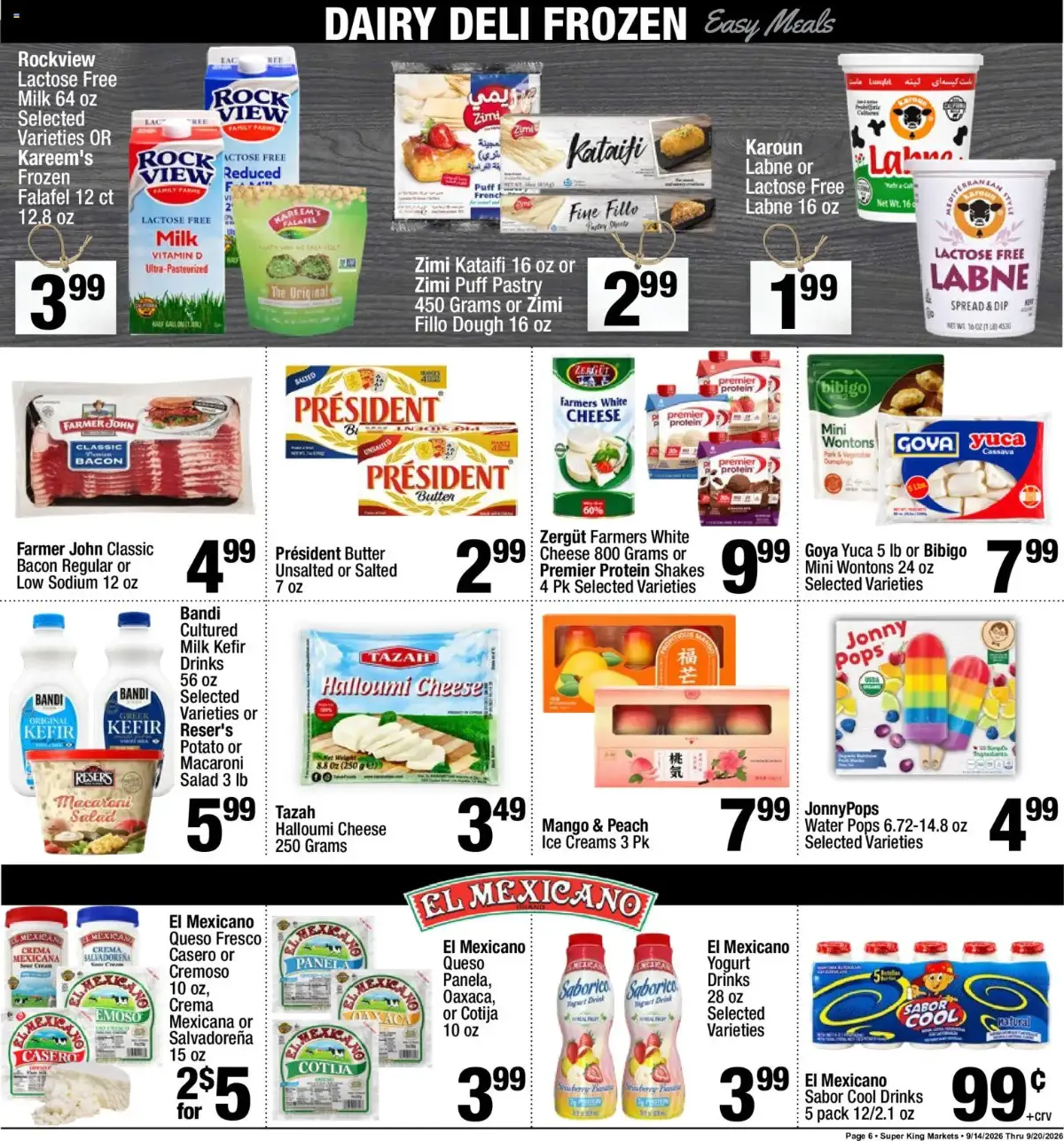 Super King Weekly Ad, page 6 of 8, valid 09/14/2026 - 09/20/2026