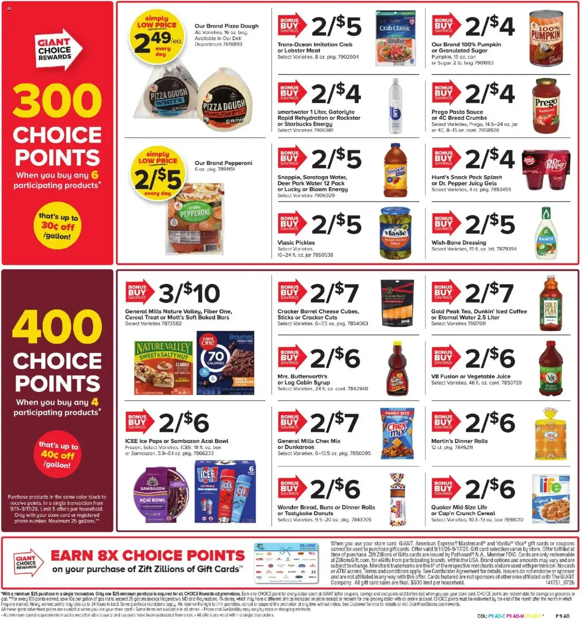 Giant Weekly Ad, page 7 of 24, valid 09/11/2026 - 09/17/2026