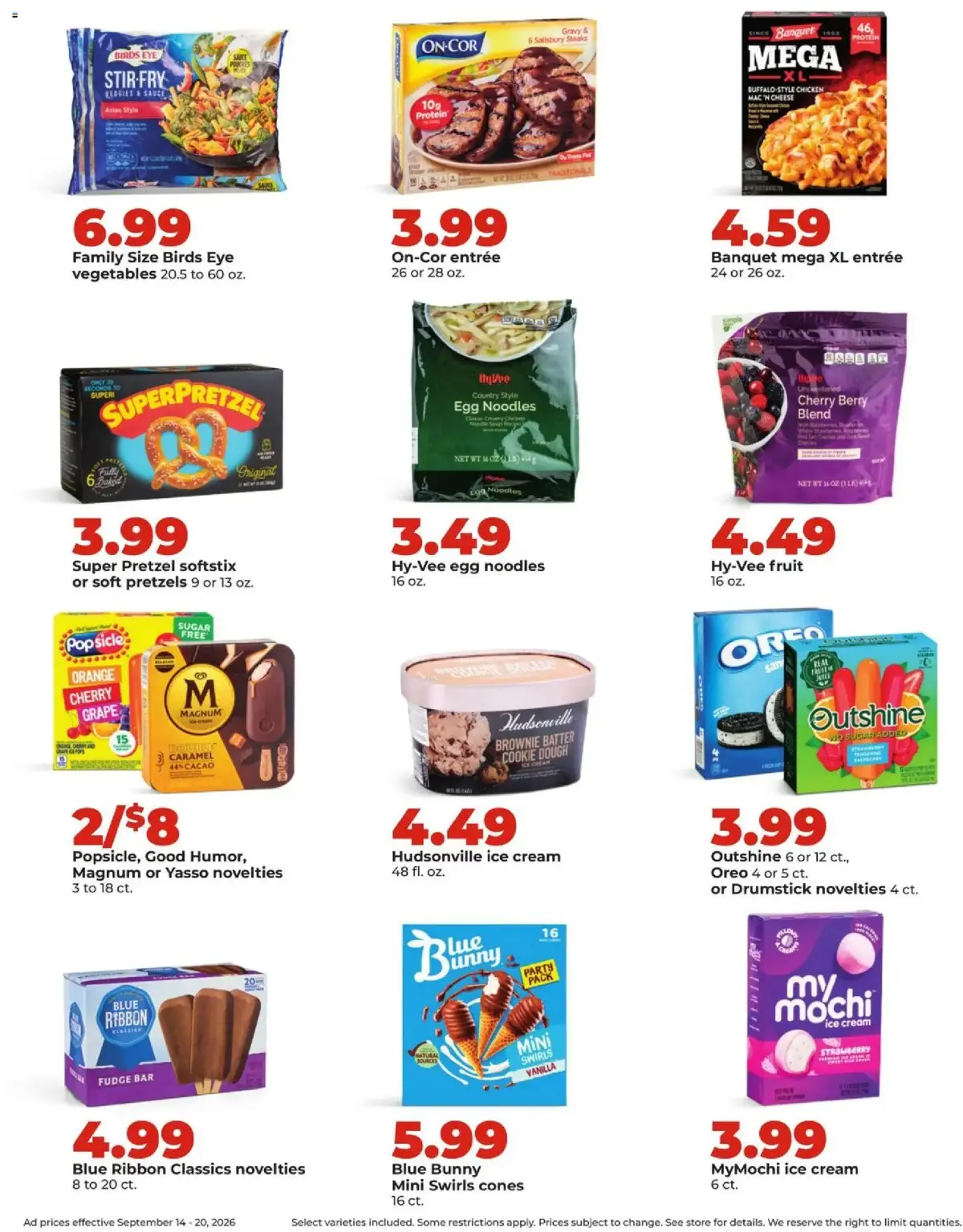 HyVee Weekly Ad, page 32 of 46, valid 09/14/2026 - 09/20/2026