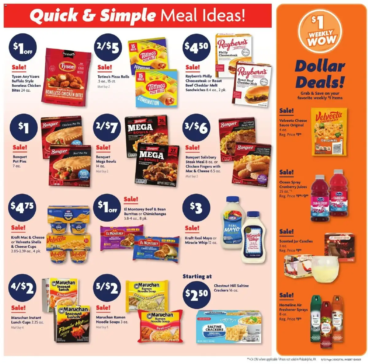 Family Dollar Weekly Ad, page 2 of 13, valid 09/13/2026 - 09/19/2026