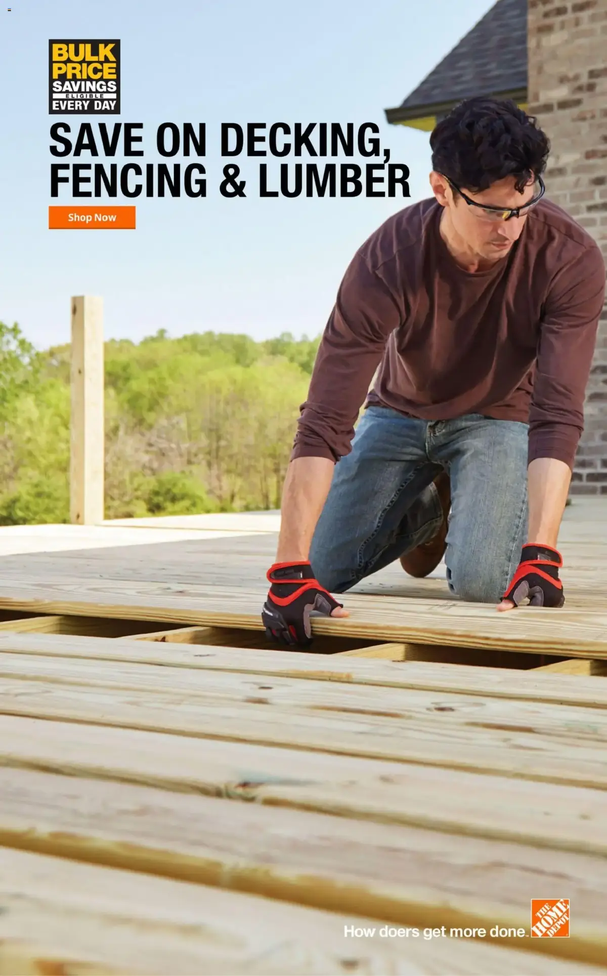 Home Depot Shop Pro Ad, page 5 of 6, valid 09/07/2026 - 09/14/2026 — Fencing Lumber, Eligible