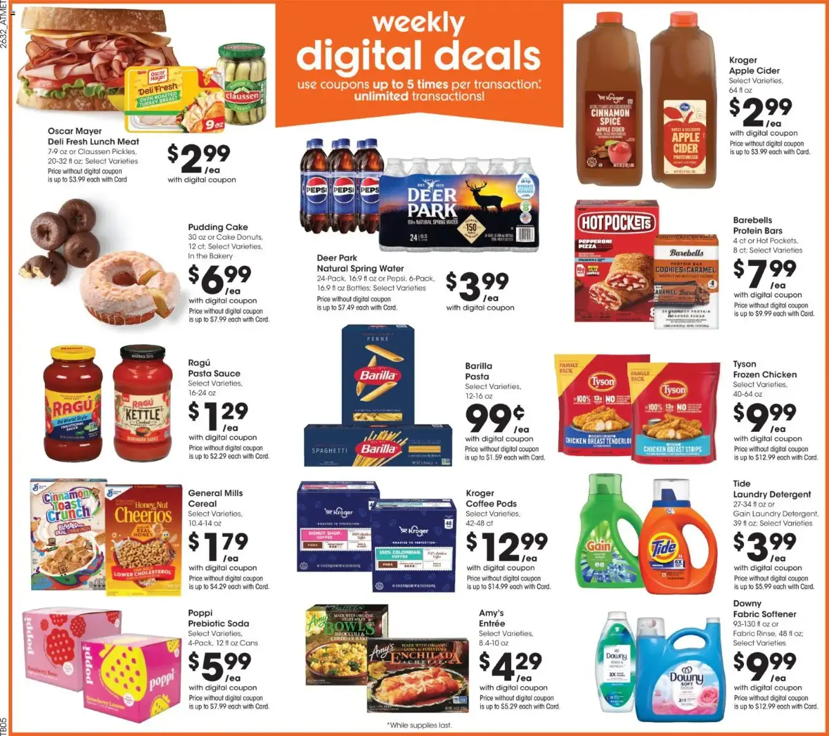 Kroger Weekly Ad, page 2 of 14, valid 09/09/2026 - 09/15/2026 — Oscar, Chips, Golden, Outshine