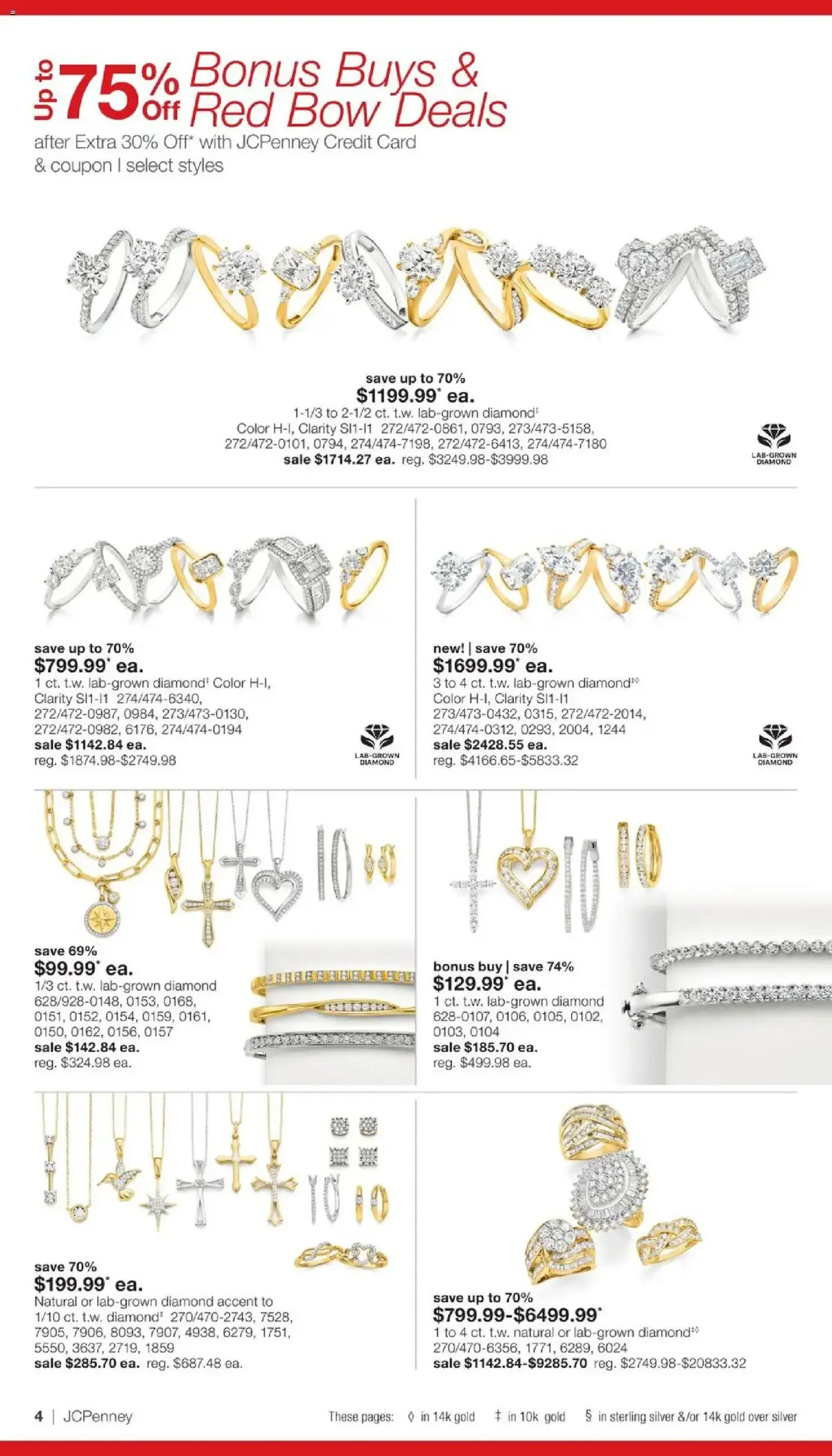 JCPenney Jewelry Sale, page 3 of 54, valid 09/03/2026 - 09/20/2026