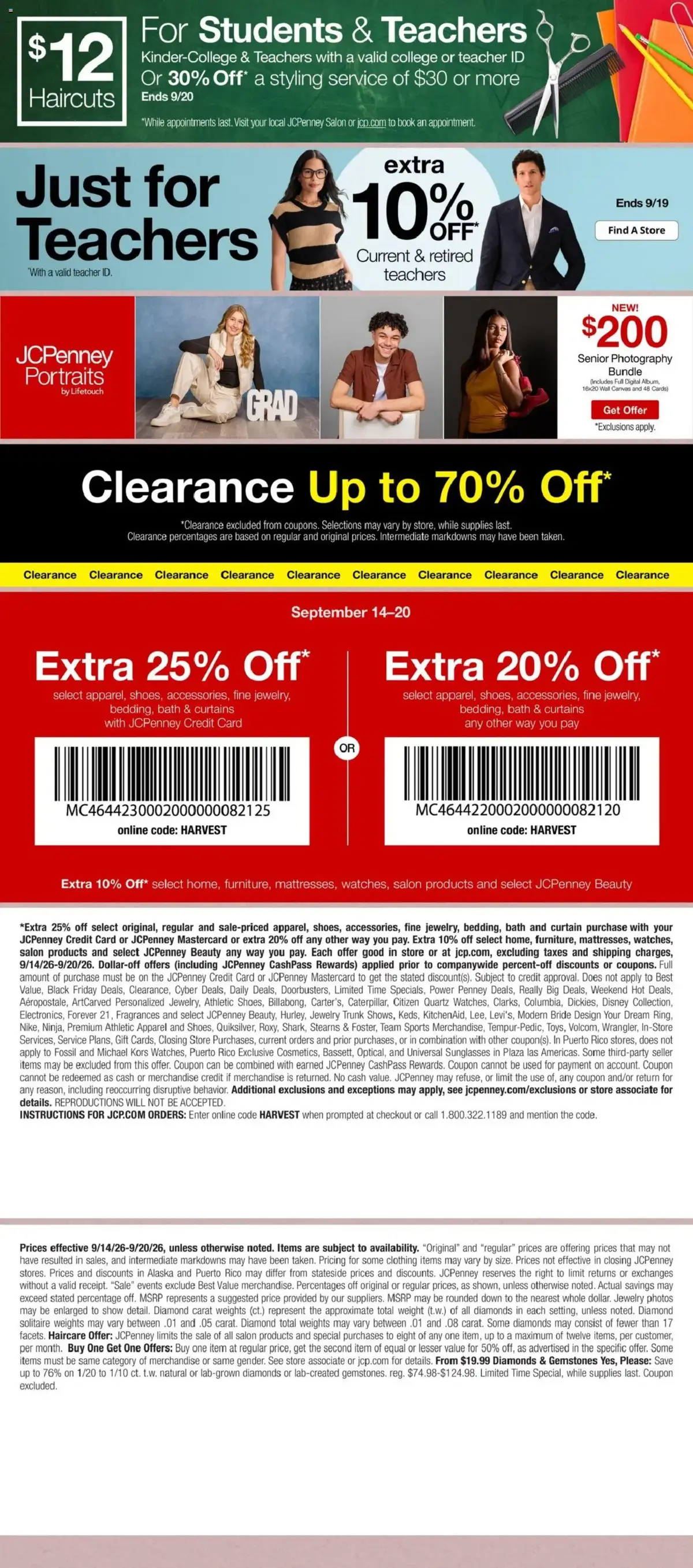 JCPenney Weekly Ad, page 7 of 9, valid 09/14/2026 - 09/20/2026