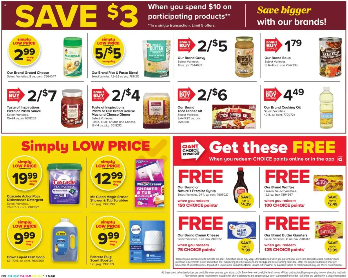 Giant Weekly Ad, page 19 of 24, valid 09/11/2026 - 09/17/2026