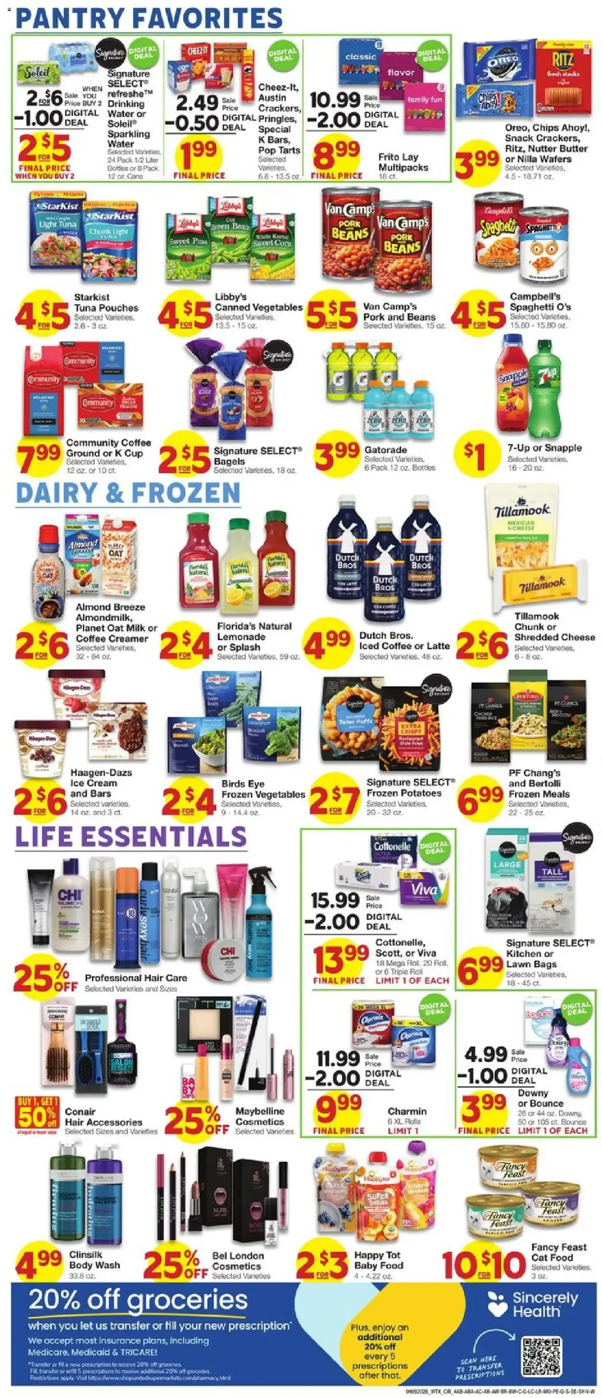 United Supermarkets Weekly Ad, page 5 of 9, valid 09/09/2026 - 09/15/2026