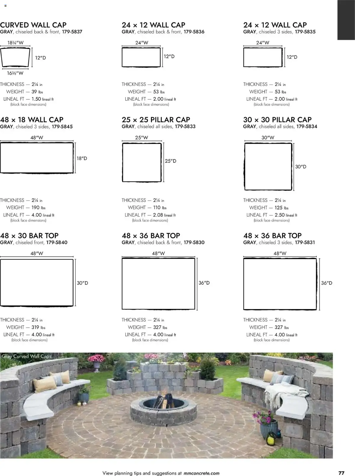 Menards Landscape Catalog, page 77 of 100, valid 04/02/2026 - 12/31/2026