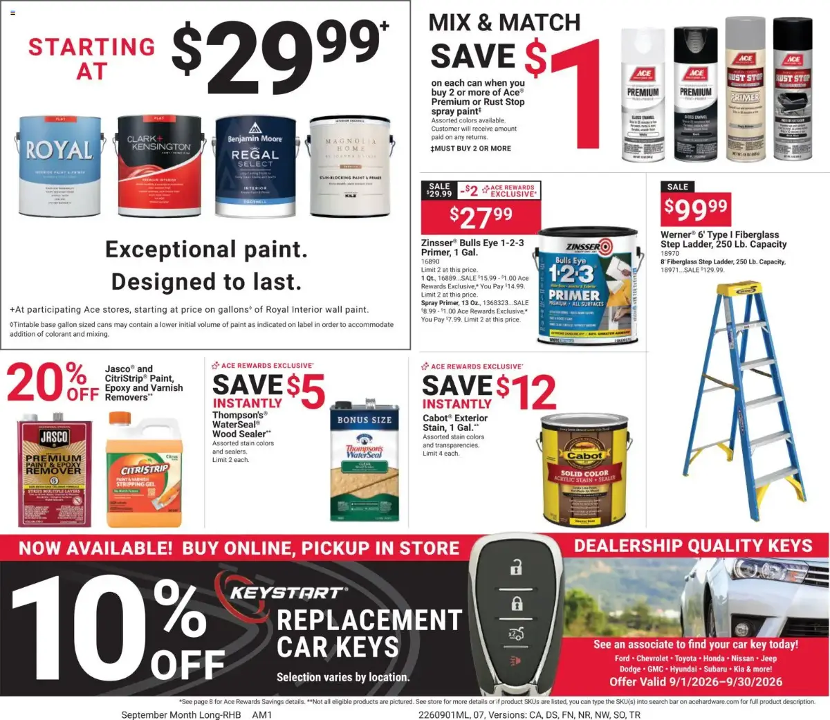 ACE Hardware Weekly Ad, page 7 of 8, valid 09/01/2026 - 09/30/2026