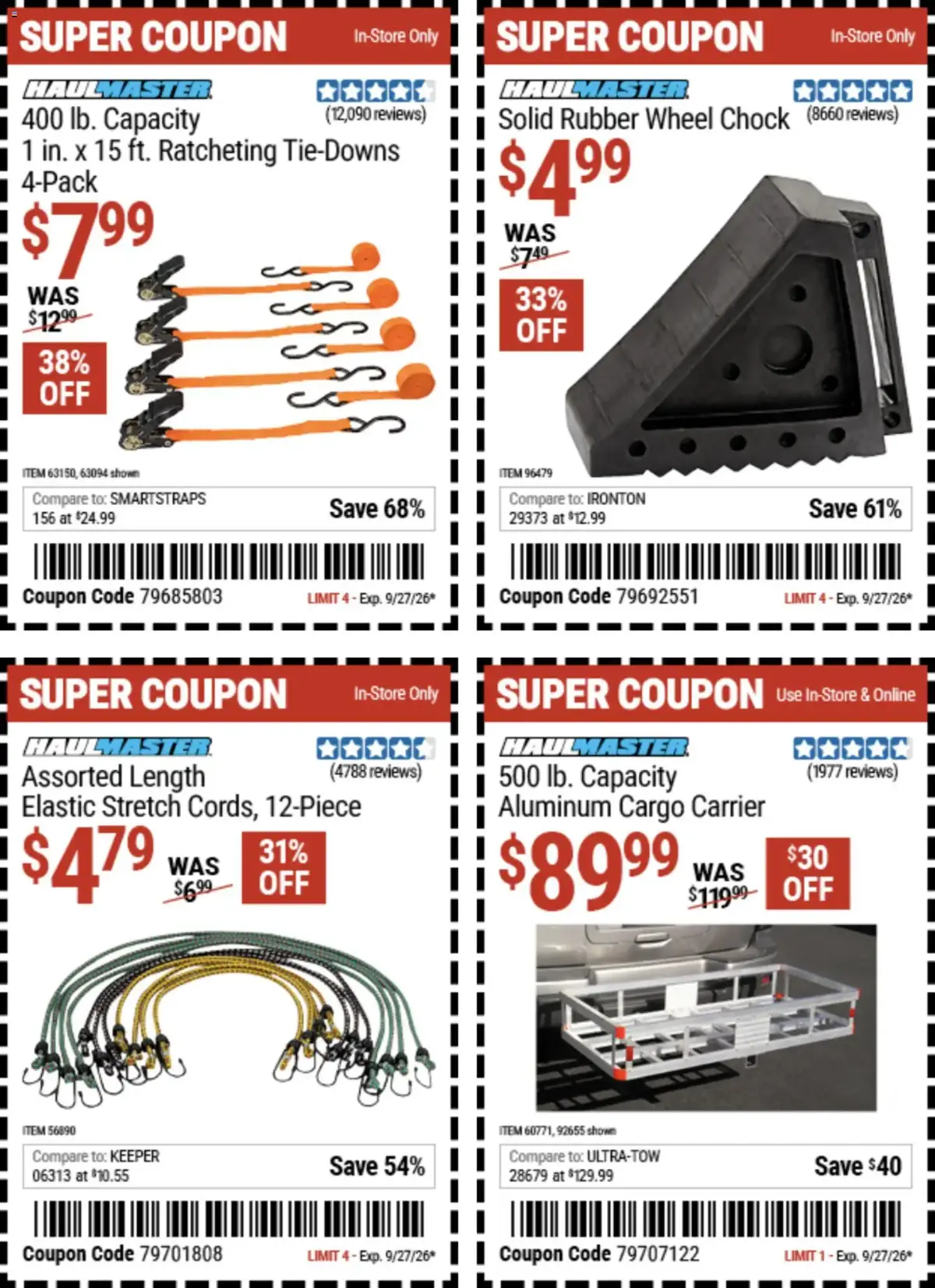 Harbor Freight Weekly Ad, page 14 of 18, valid 09/14/2026 - 09/27/2026