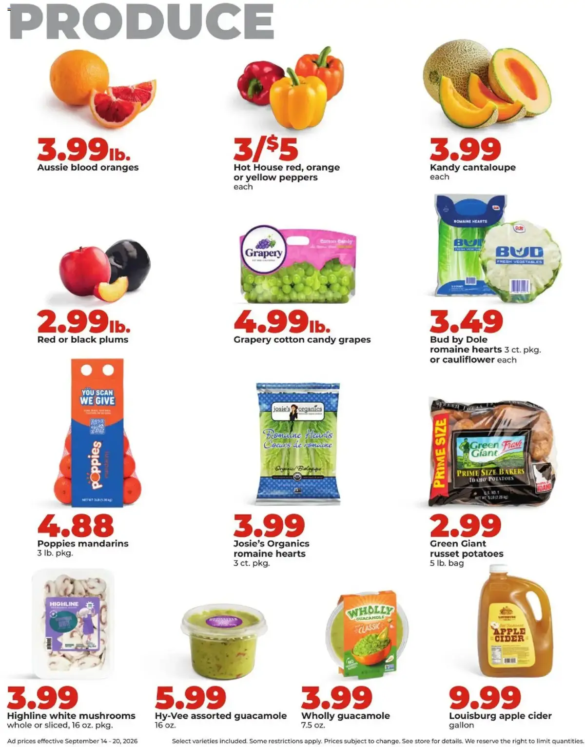 HyVee Weekly Ad, page 10 of 46, valid 09/14/2026 - 09/20/2026