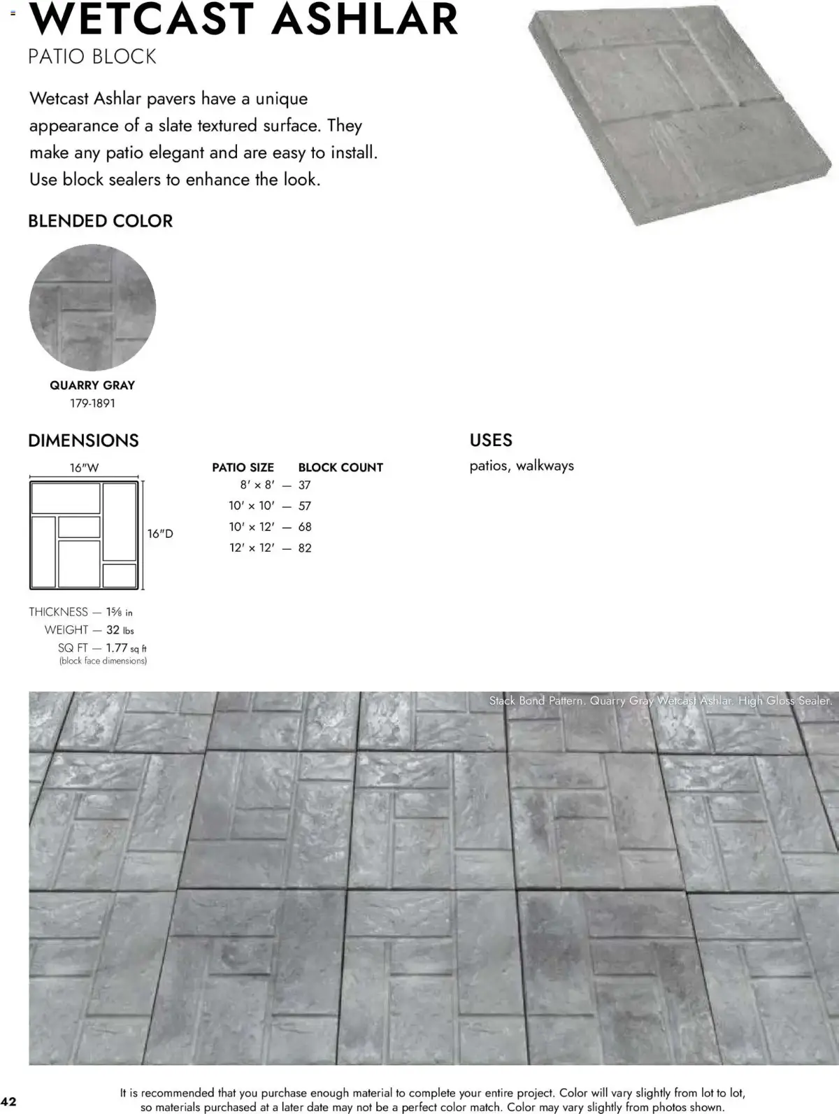 Menards Landscape Catalog, page 42 of 100, valid 04/02/2026 - 12/31/2026