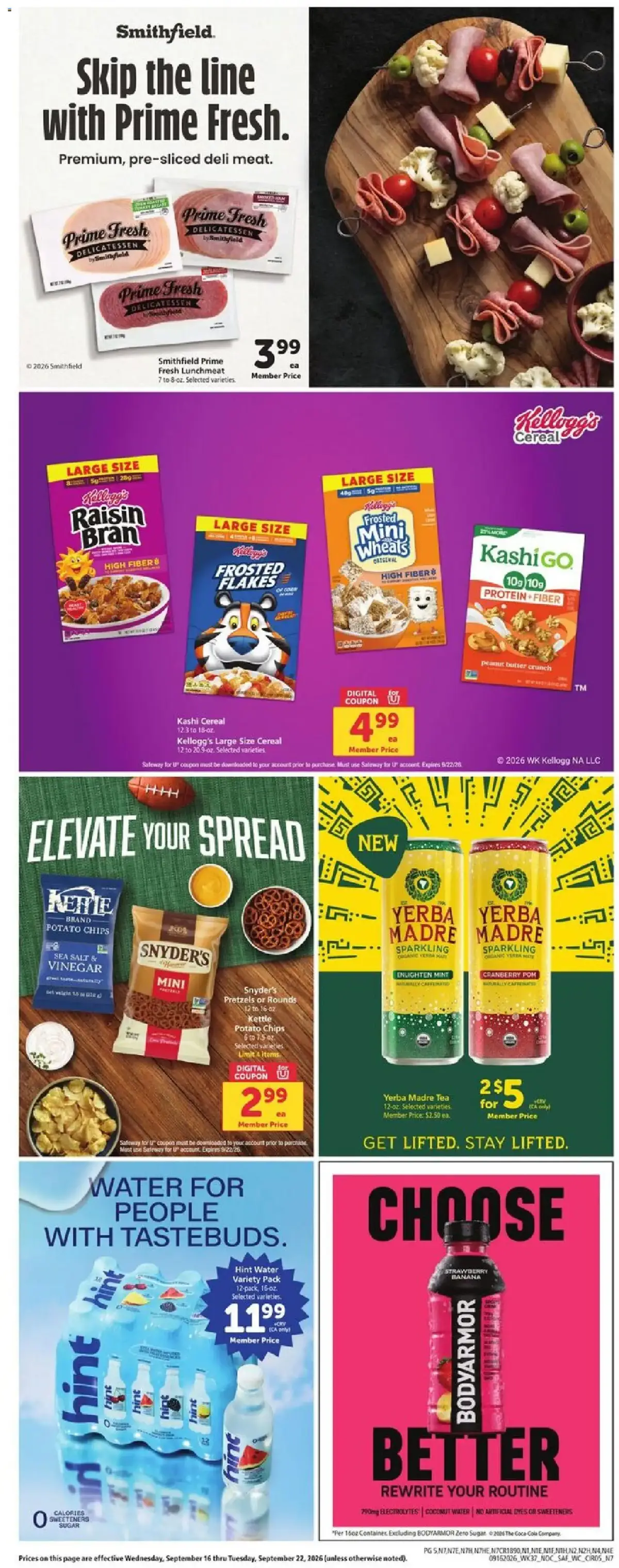 Safeway Weekly Ad, page 5 of 10, valid 09/16/2026 - 09/22/2026