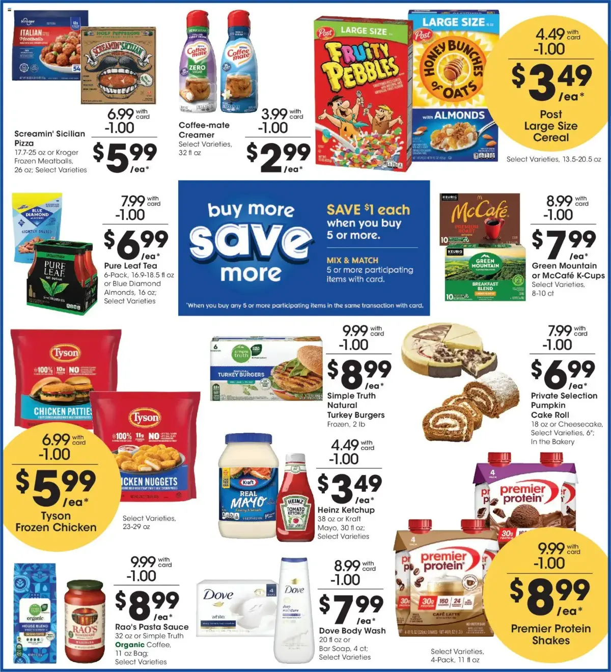 Kroger Weekly Ad, page 5 of 14, valid 09/16/2026 - 09/22/2026