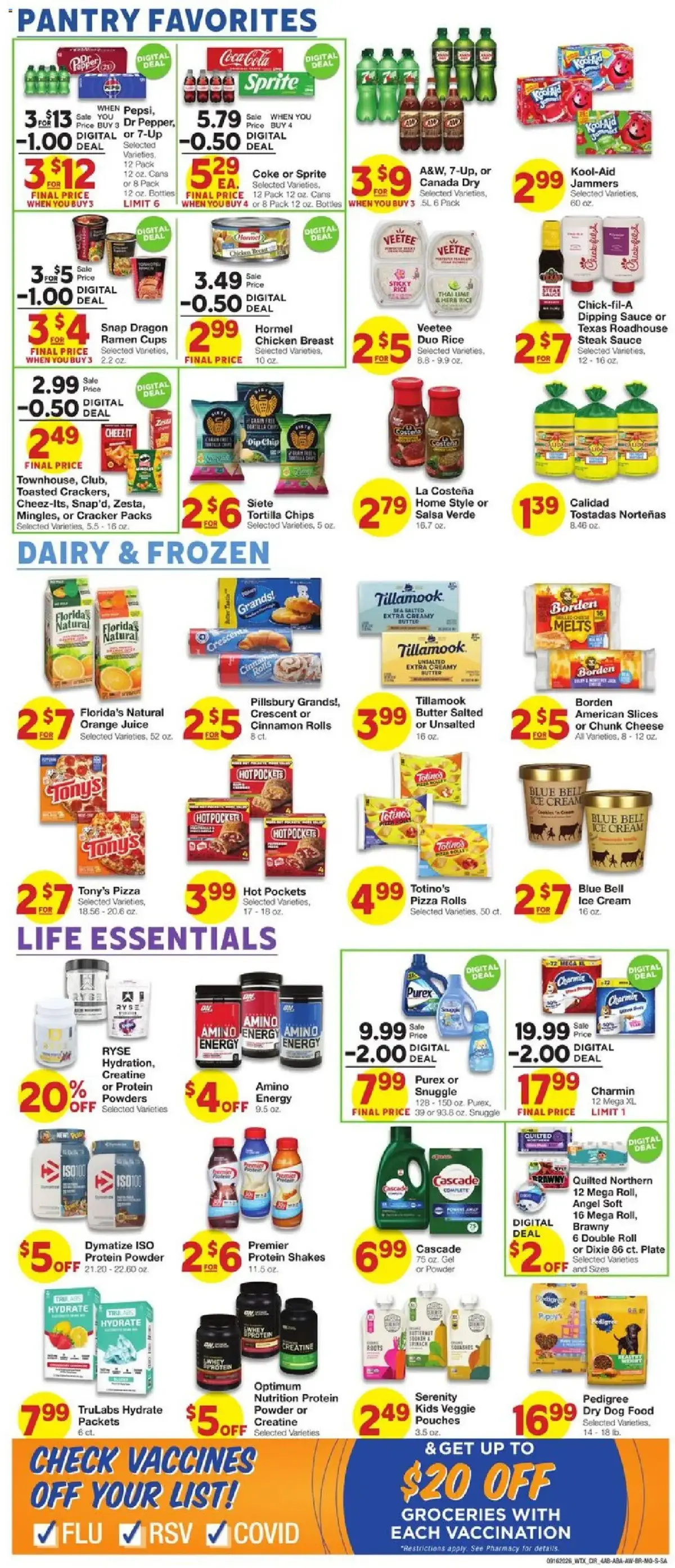 United Supermarkets Weekly Ad, page 4 of 8, valid 09/16/2026 - 09/22/2026