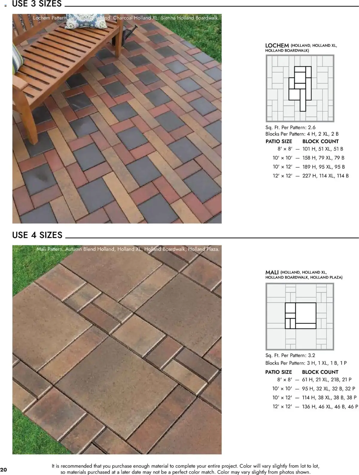 Menards Landscape Catalog, page 20 of 100, valid 04/02/2026 - 12/31/2026