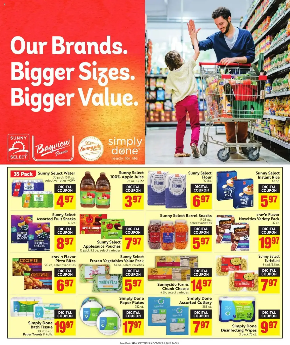 Save Mart Online Ad, page 6 of 8, valid 09/09/2026 - 10/06/2026