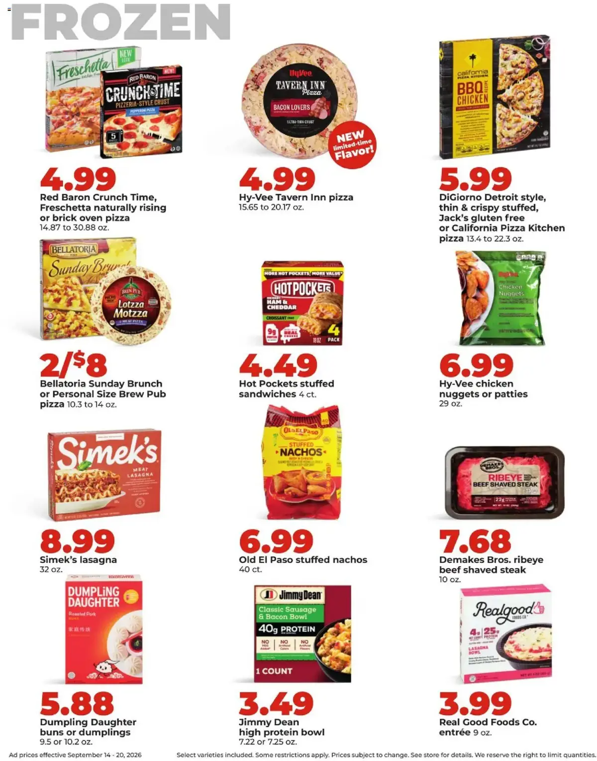 HyVee Weekly Ad, page 31 of 46, valid 09/14/2026 - 09/20/2026