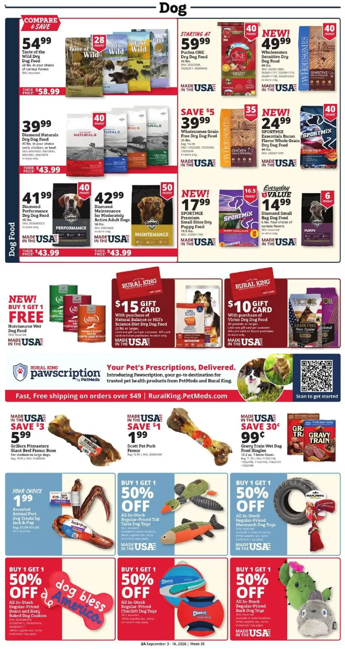 Rural King Weekly Ad, page 4 of 12, valid 09/03/2026 - 09/16/2026