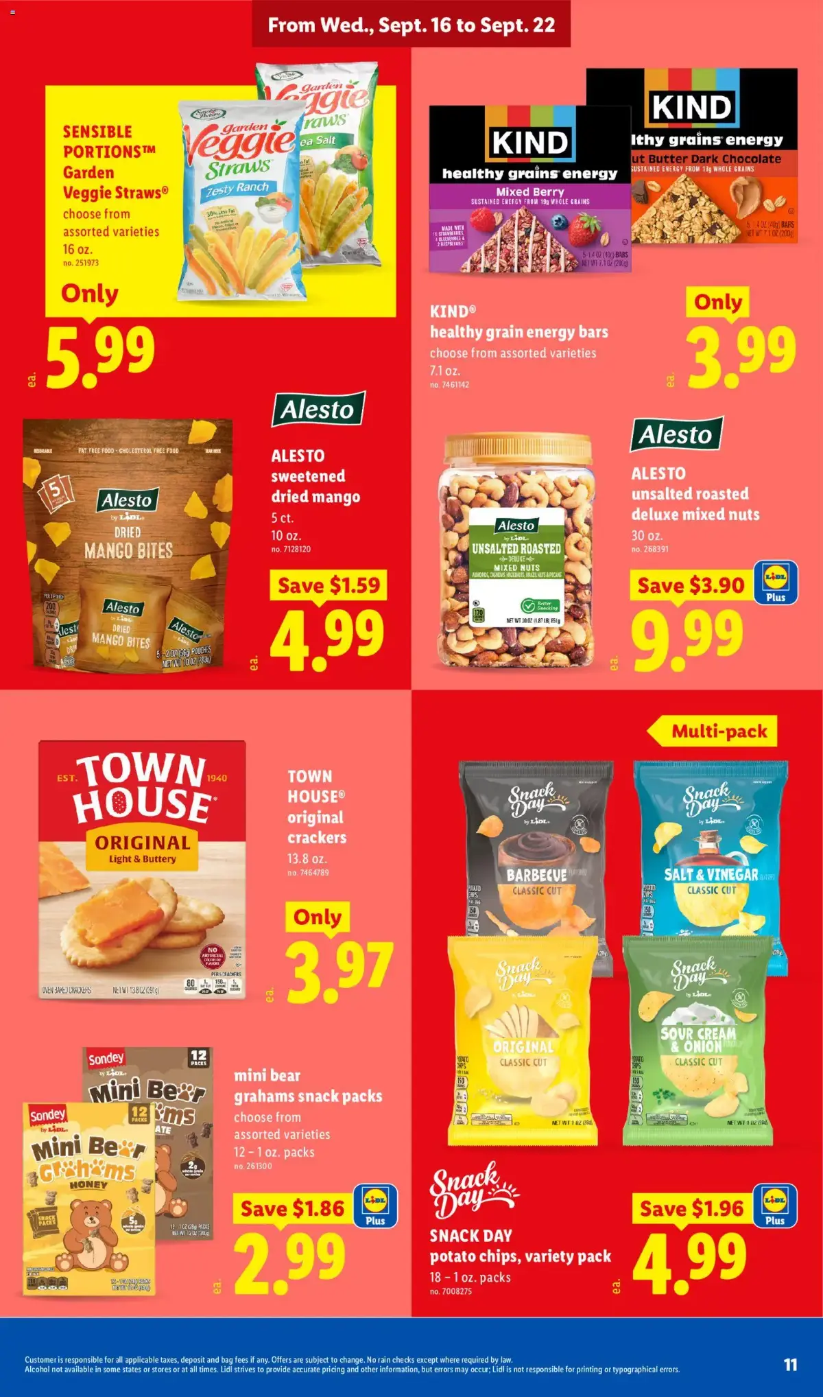 Lidl Weekly Ad, page 11 of 34, valid 09/16/2026 - 09/22/2026