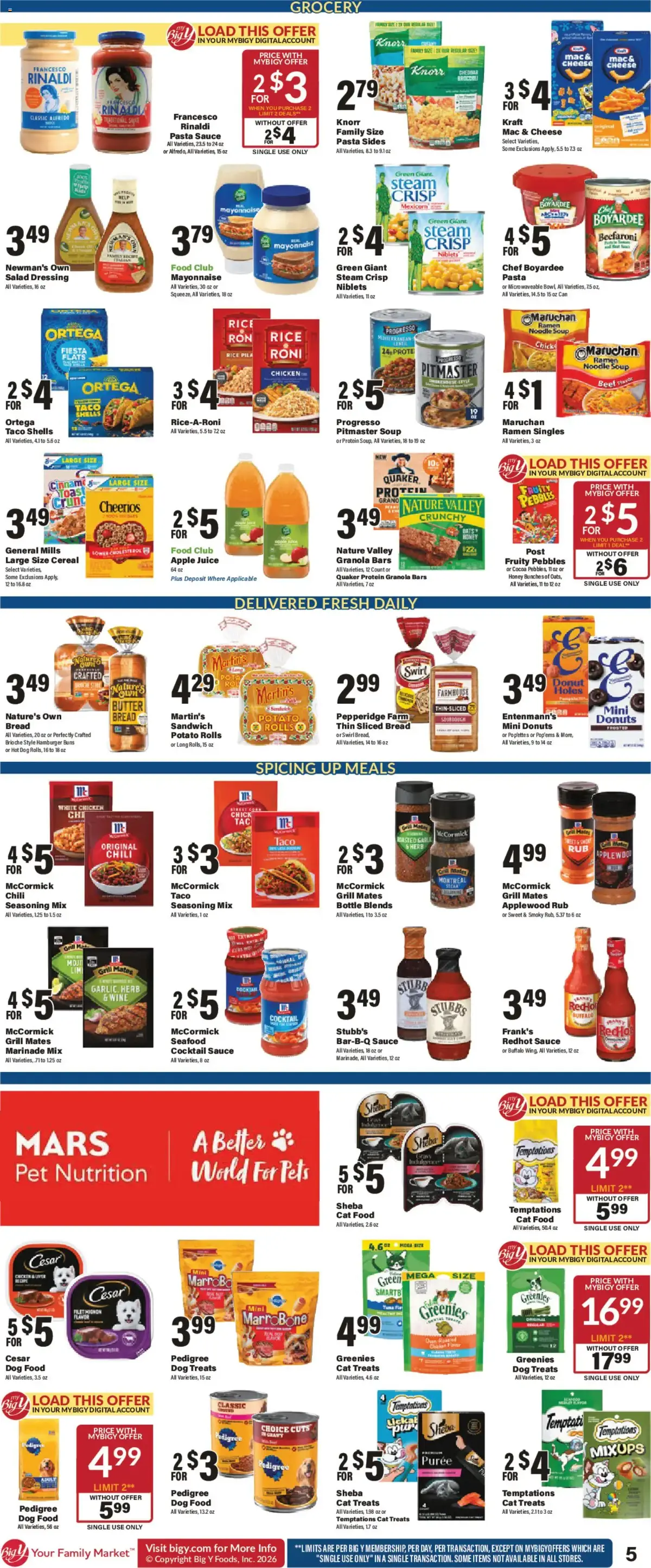 Big Y Weekly Ad, page 11 of 14, valid 09/10/2026 - 09/16/2026