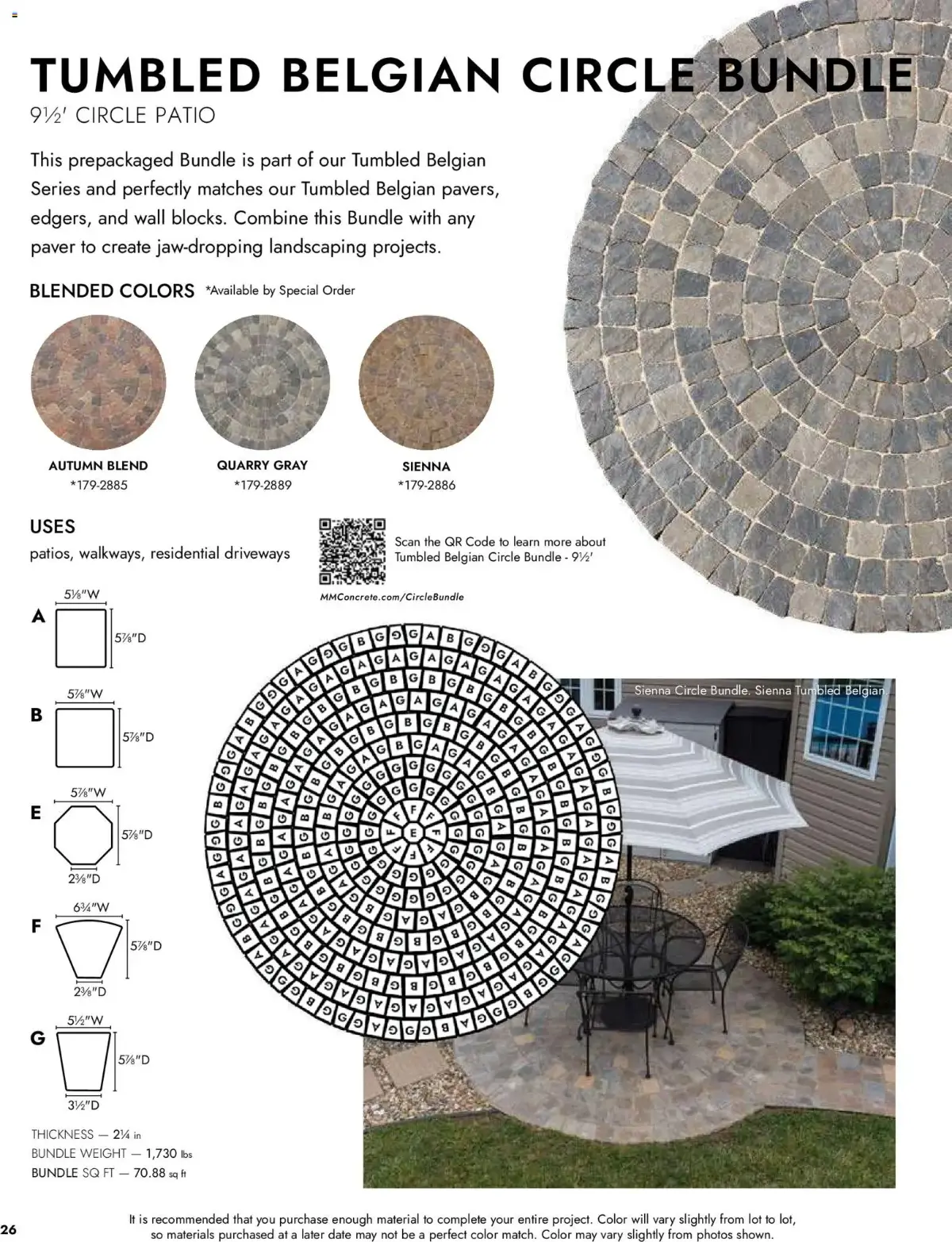 Menards Landscape Catalog, page 26 of 100, valid 04/02/2026 - 12/31/2026