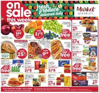 Giant Eagle Weekly Ad preview, valid 09/10/2026 - 09/16/2026