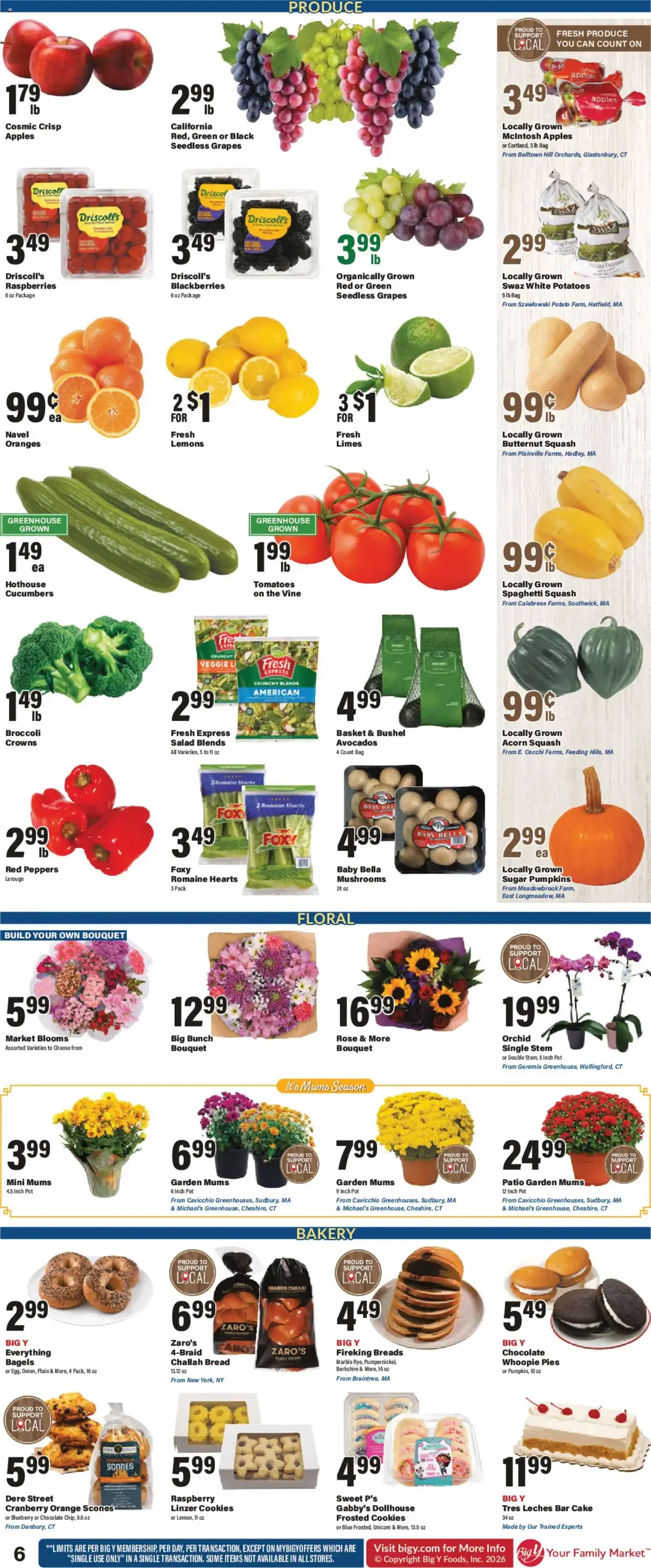 Big Y Weekly Ad, page 14 of 14, valid 09/10/2026 - 09/16/2026