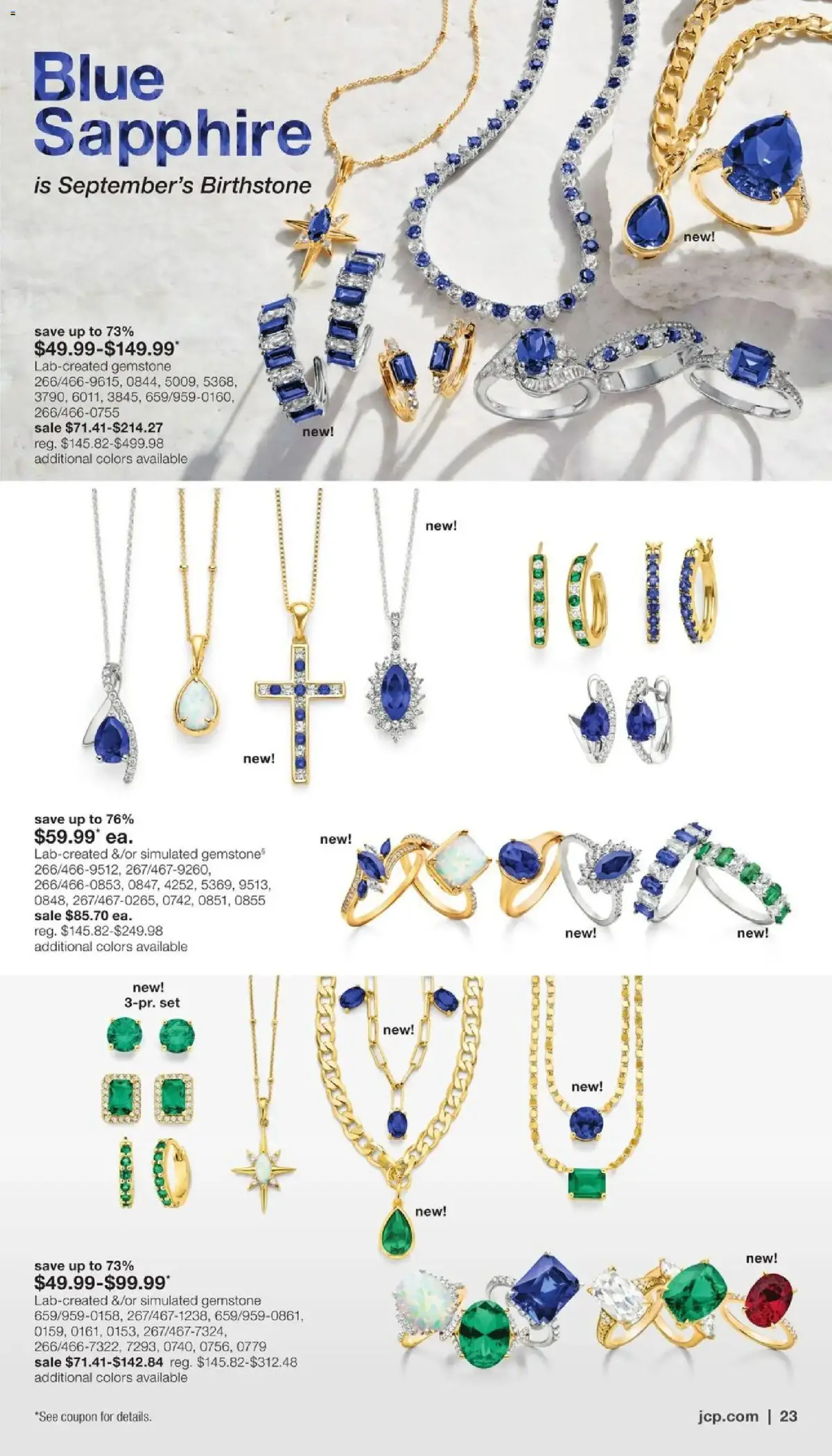 JCPenney Jewelry Sale, page 22 of 54, valid 09/03/2026 - 09/20/2026