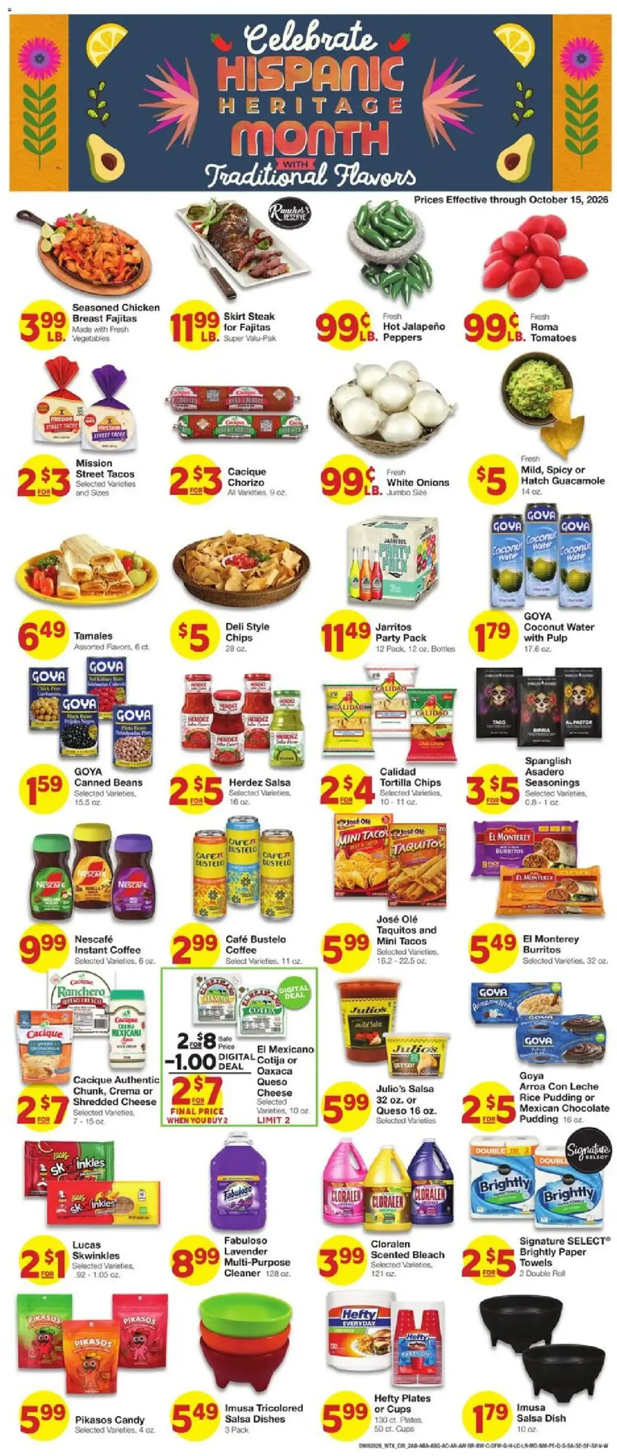 United Supermarkets Weekly Ad, page 8 of 8, valid 09/16/2026 - 09/22/2026